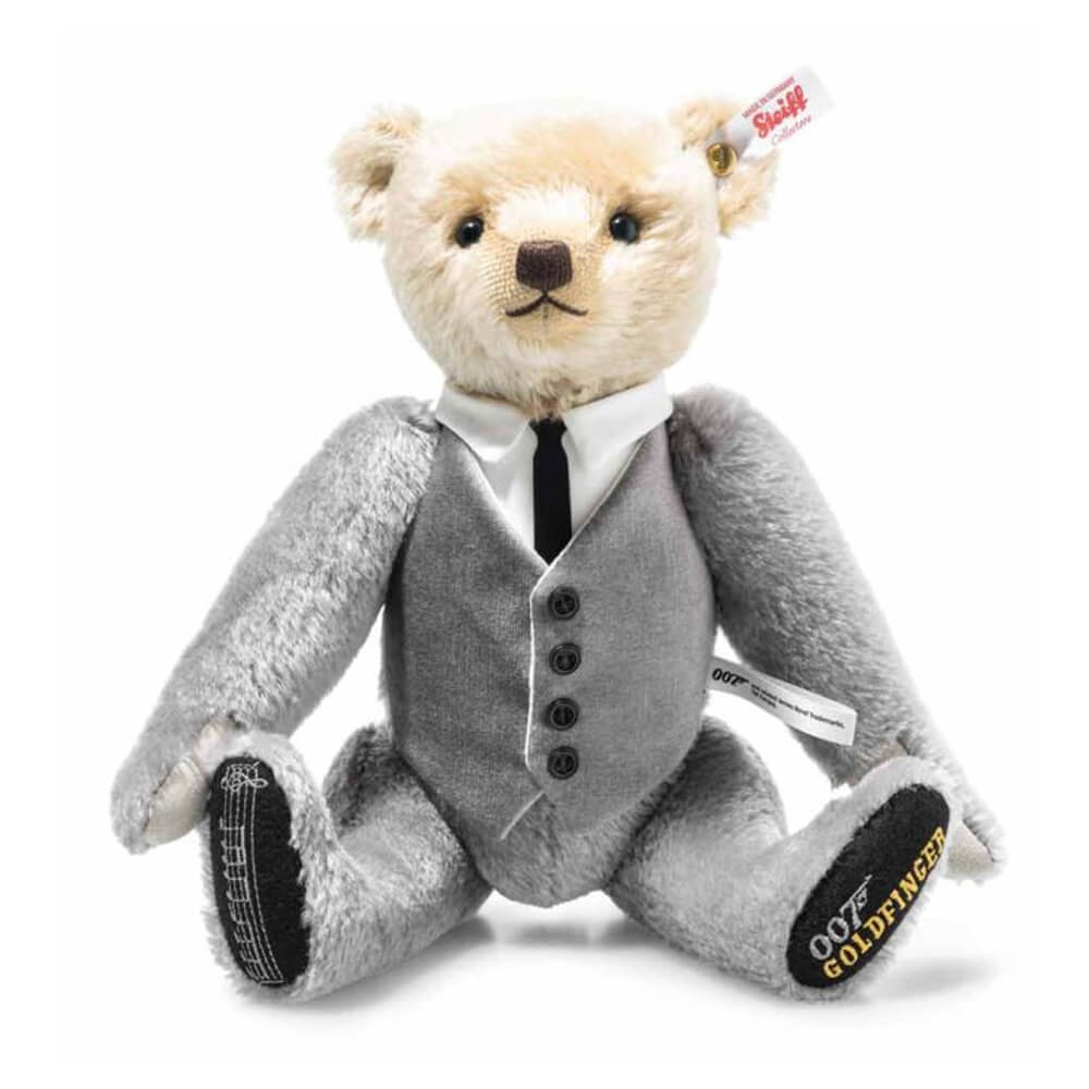 Steiff James Bond Goldfinger Musical Teddy Bear